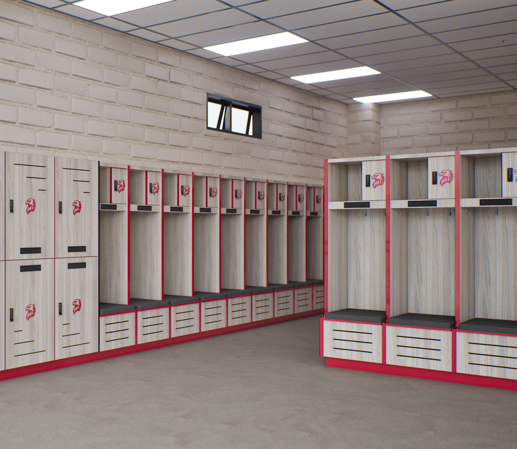 Impact HD Team Locker Hero Shot